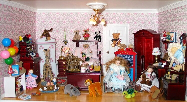 Эта комната больше похожа на филиал магазина детских игрушек, чем на жилое помещение
